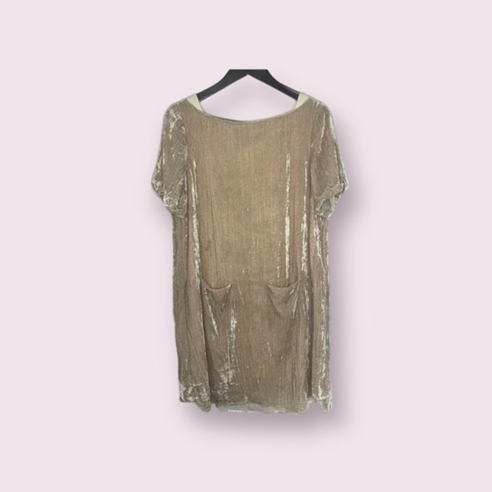 Anthropologie Floreat Velvet Dress Womens Size Small